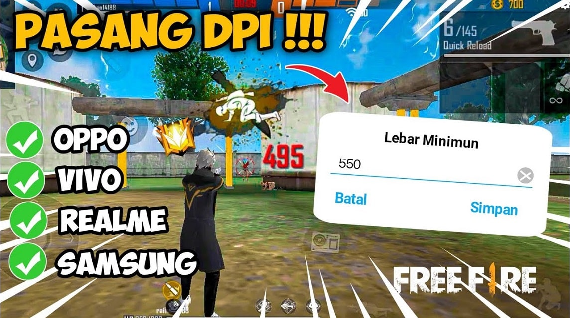 Free Fire Pro Settings » The best settings used by top players