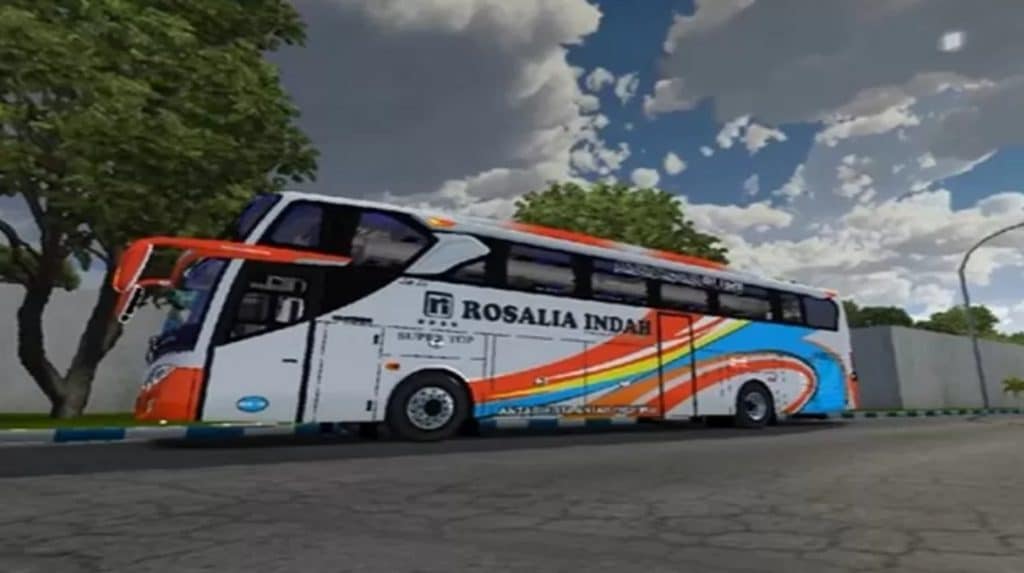 Mod Dan Livery Game Bus Rosalia Indah Download Yuk