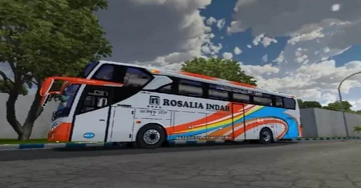 10+ Mod dan Livery Game Bus Rosalia Indah 2023, Download yuk!