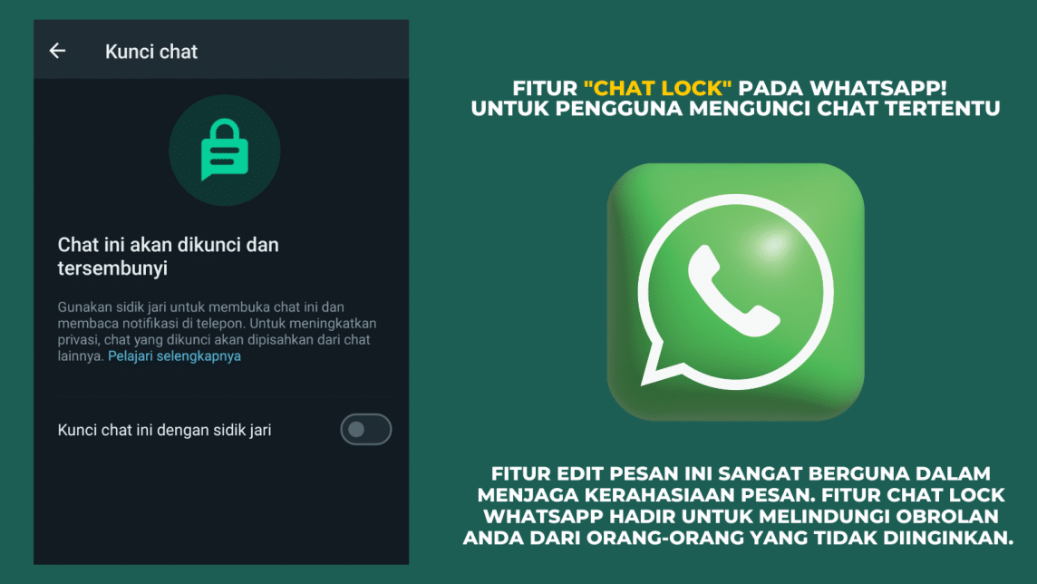 WhatsApp チャット ロック
