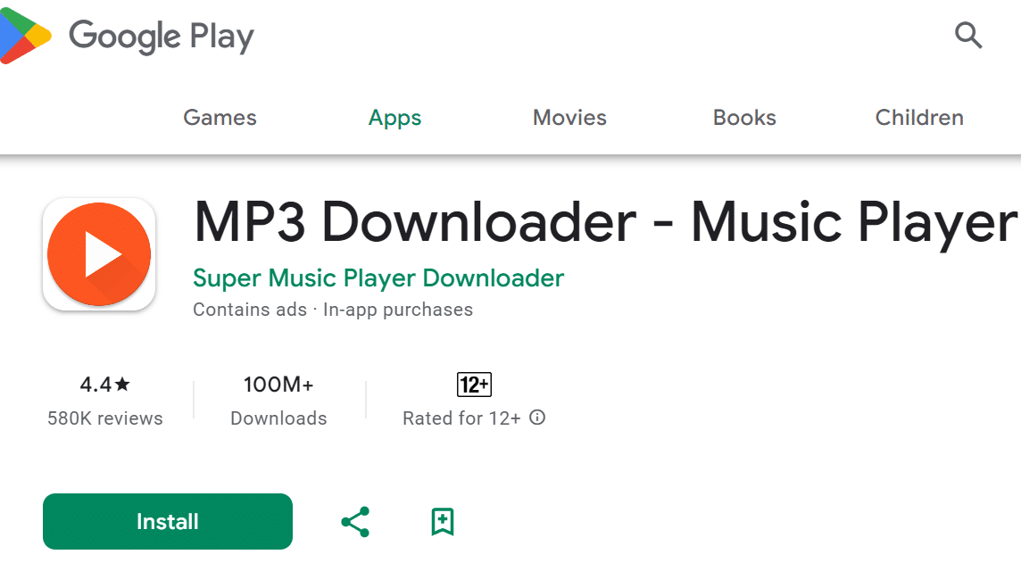 MP3 Downloader – Music Player