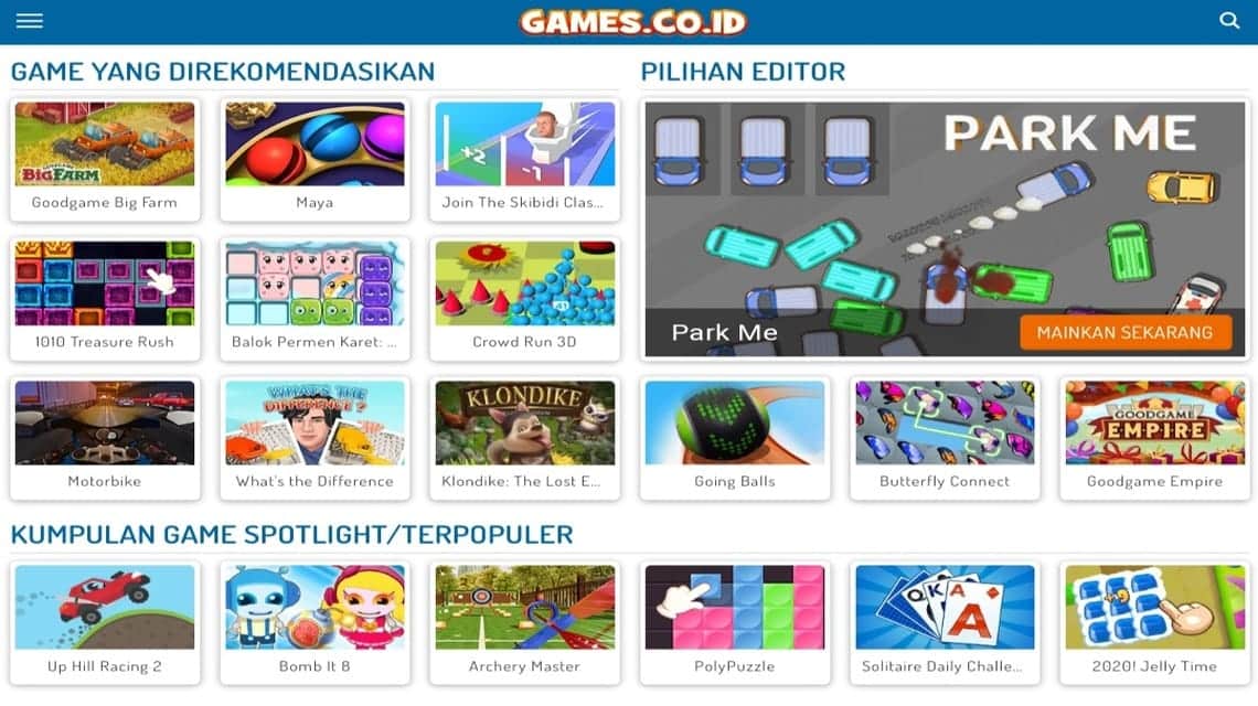 Spielen Sie Google-Spiele ohne Download – Games Co-ID