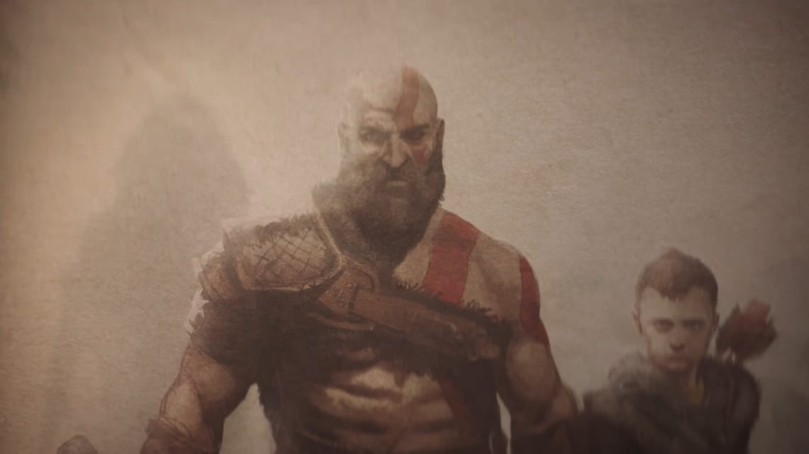 GOW クレイトスとアトレウスのキャラクター