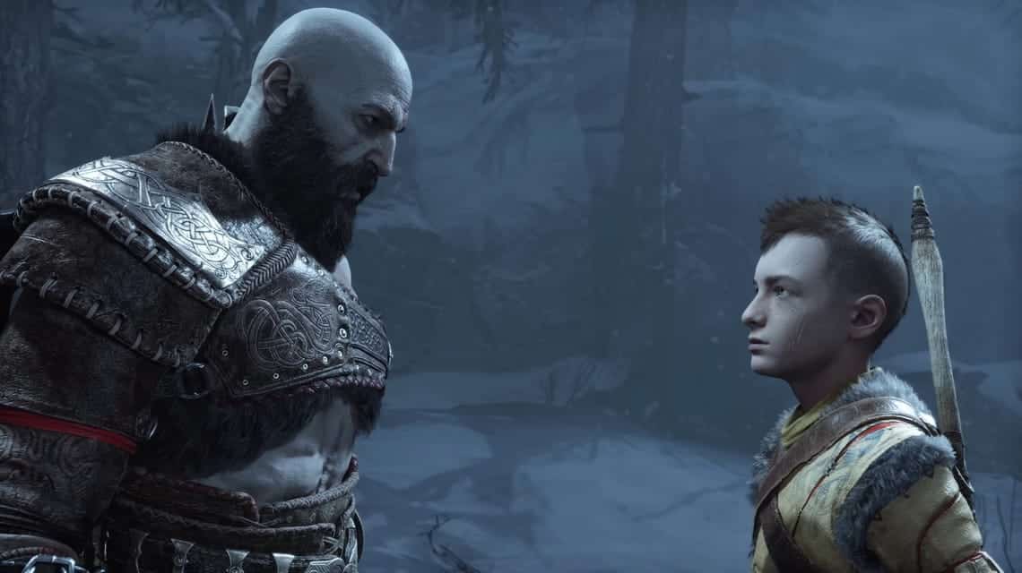 God of War Ragnarok - Kratos dan Atreus