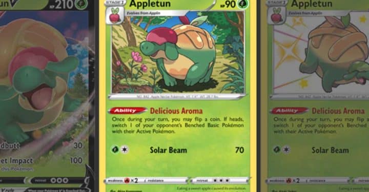 Appletun: A Unique Dragon and Apple Pie Pokemon