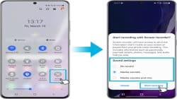 Samsung 携帯電話の画面を簡単に録画する方法