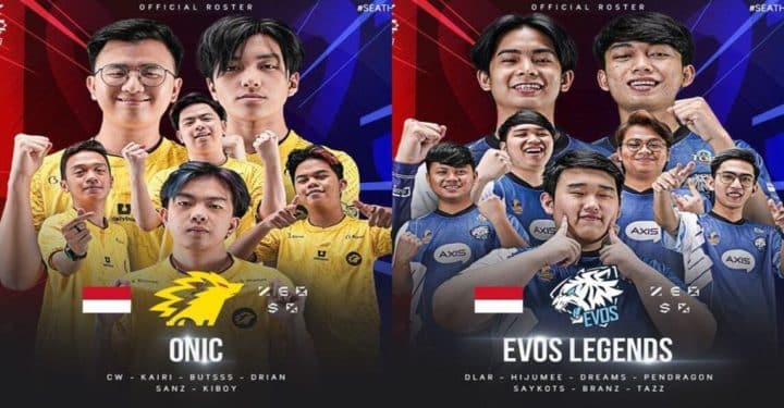 Hasil dan Jadwal EVOS vs ONIC di MPL ID S12!