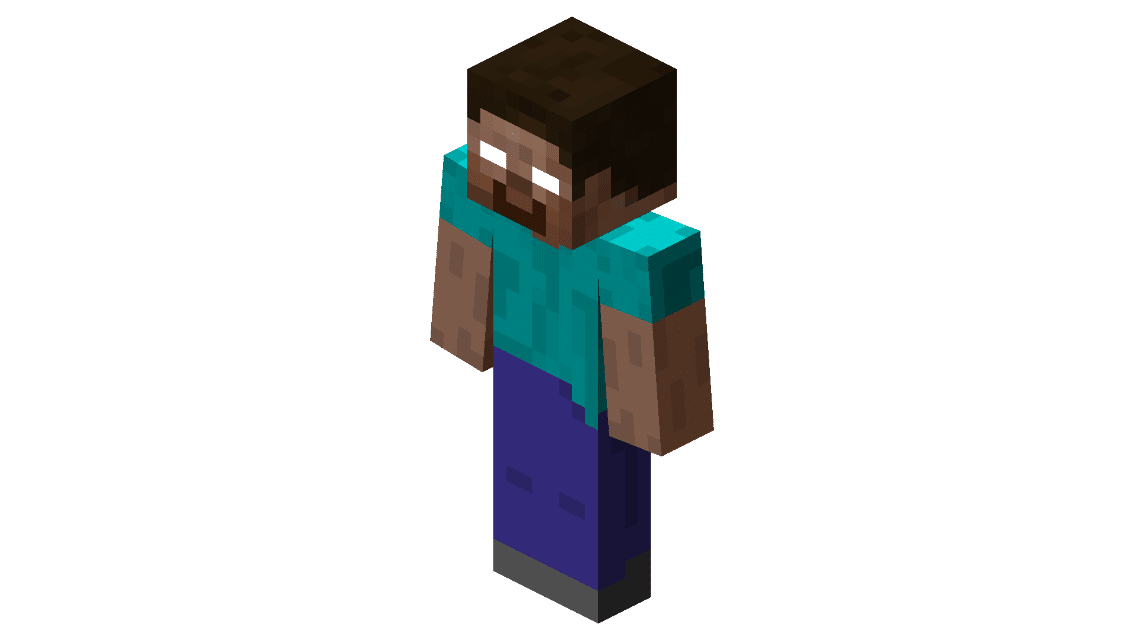 Herobrine Transparent - Minecraft Herobrine PNG Transparent With