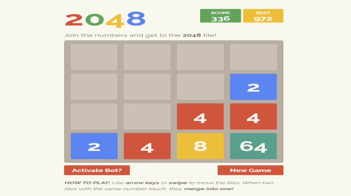 2048 game