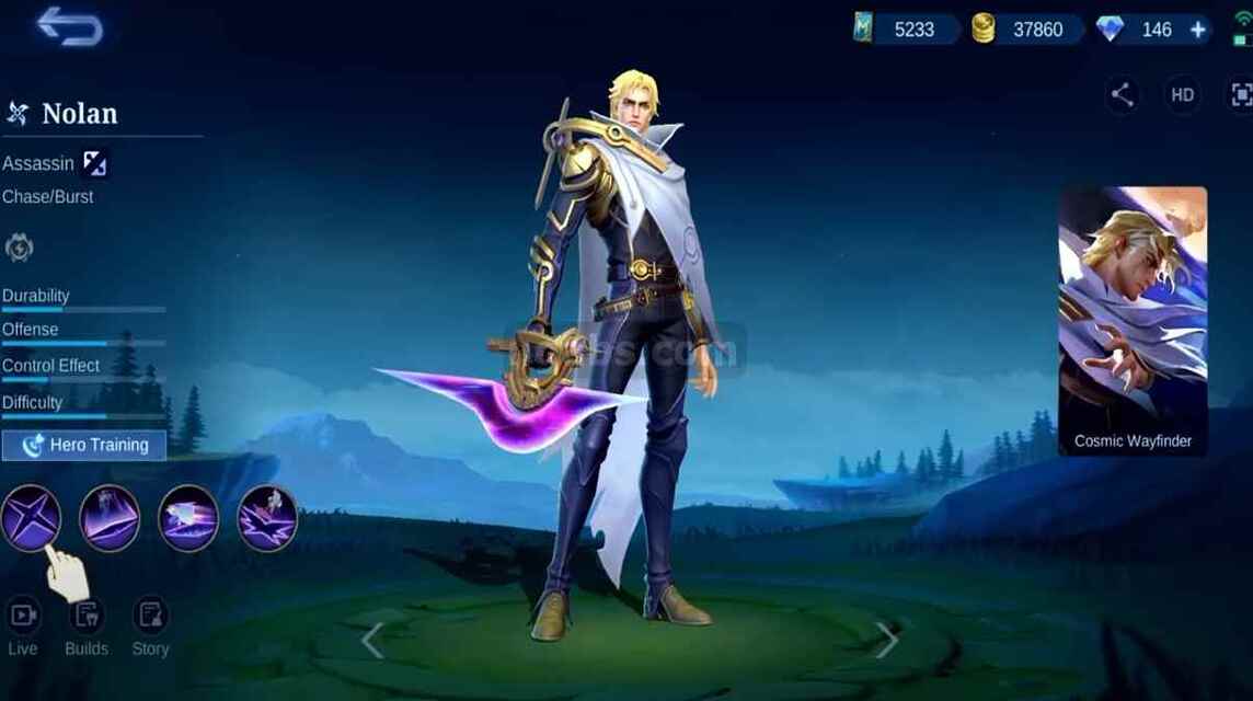 Nolan Mobile Legends , New Hero Nolan Gameplay - Mobile Legends Bang Bang 