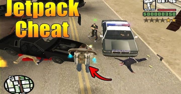 Cheat GTA PS2 Jetpack: Terbang Bebas di Los Santos