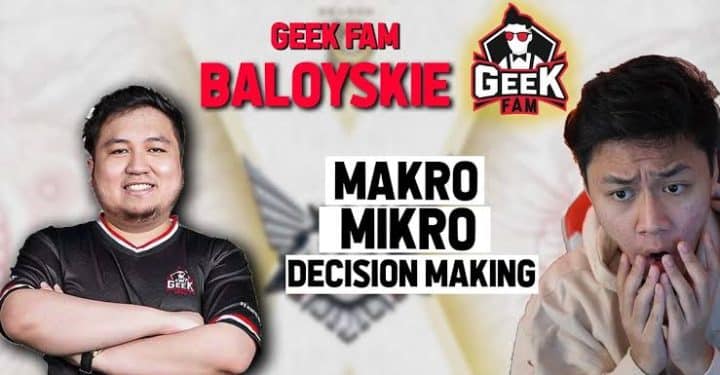 Baloyskie Profile: The Geek Fam Mainstay Roamer ID