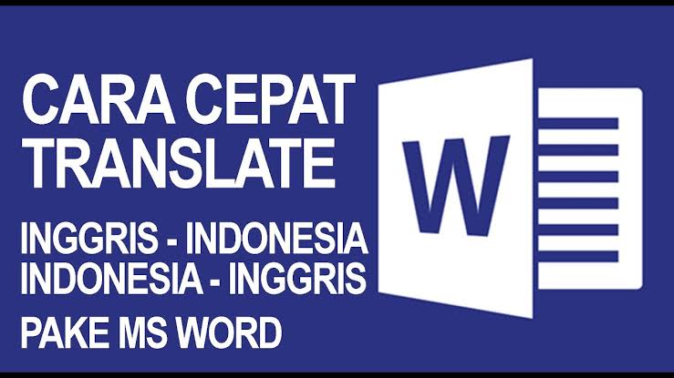 Cara Translate di Word