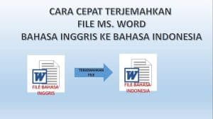 How to Translate in Word