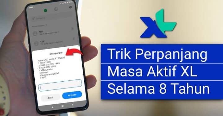 Cara Perpanjang Masa Aktif XL Terbaru 2023