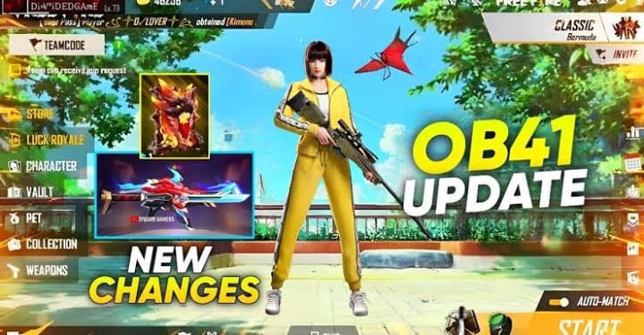 Cara Update OB41 FF Terbaru 2023