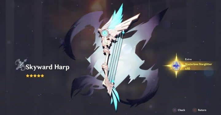 Skyward Harp Review: An Amazing 5-Star Weapon