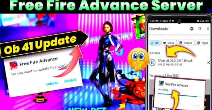 Cara Download Free Fire Advance Server OB41