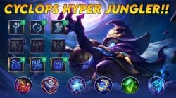 Recommended Cyclops Jungler Build Items, No Drugs!