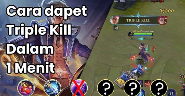 Cara Triple Kill di Game Mobile Legends