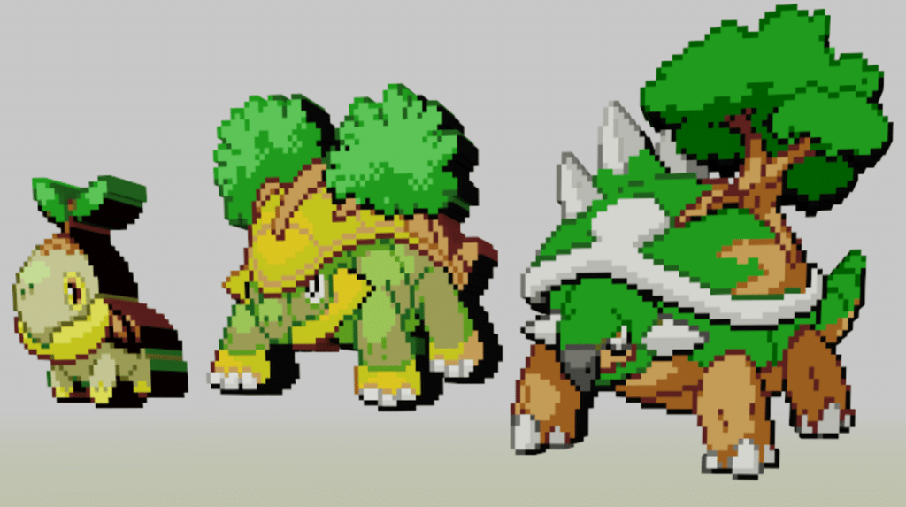 Torterra The Plant Pokemon In The Coolest Starter Group