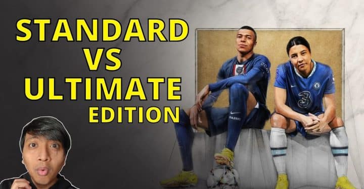 Differences between FIFA 23 Ultimate Edition and Standard