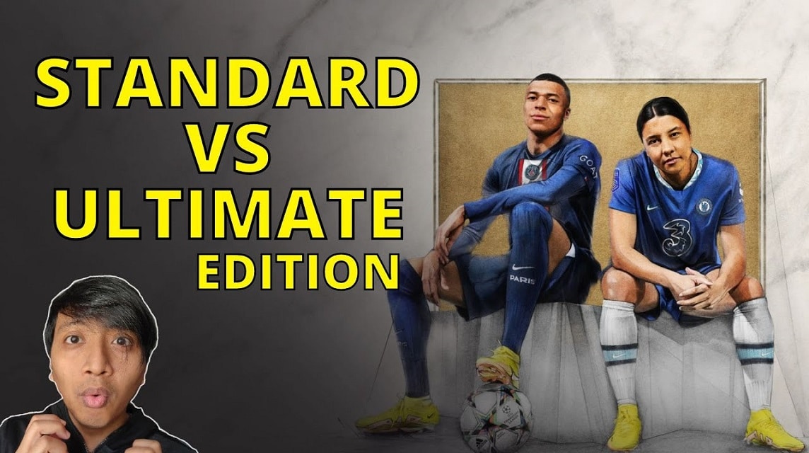 Differences between FIFA 23 Ultimate Edition and FIFA 23 Standard