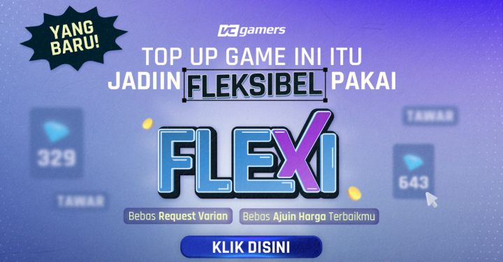 VCGamers Rilis Fitur Flexi, Top Up Game di Jadi Makin Fleksibel