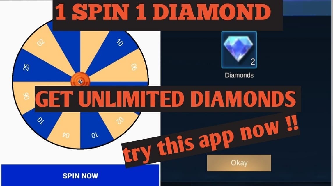 Lucky Spin to Diamond