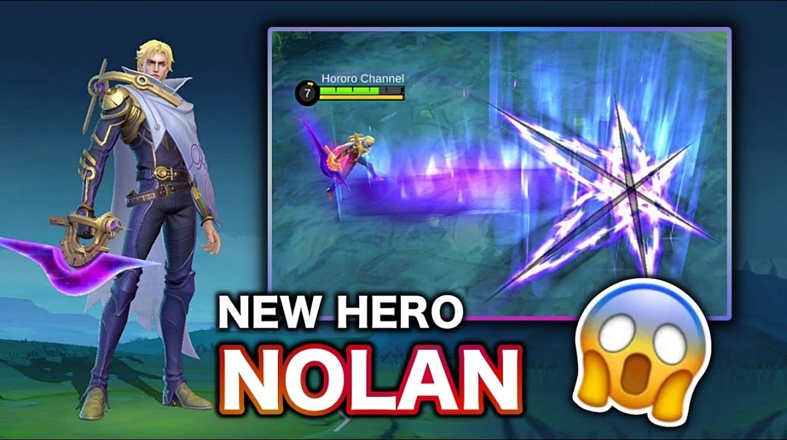 Nolan Mobile Legends , New Hero Nolan Gameplay - Mobile Legends Bang Bang 