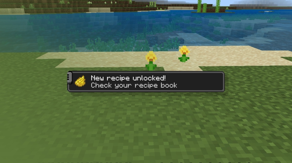 Recipe Unlocking Update