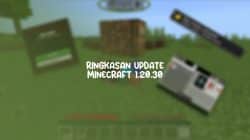 Ringkasan Update Minecraft PE/Bedrock Versi 1.20.30
