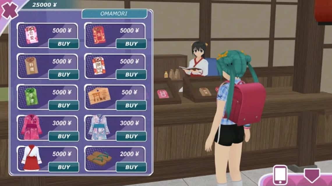 Shoujo City 3D simulator school game 