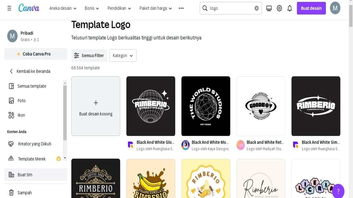 So erstellen Sie ein Logo auf Canva – Logo-Vorlagen