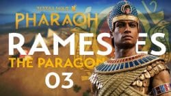 Funktionen und Gameplay von Total War: Pharaoh, einem altägyptischen Zivilisationsspiel
