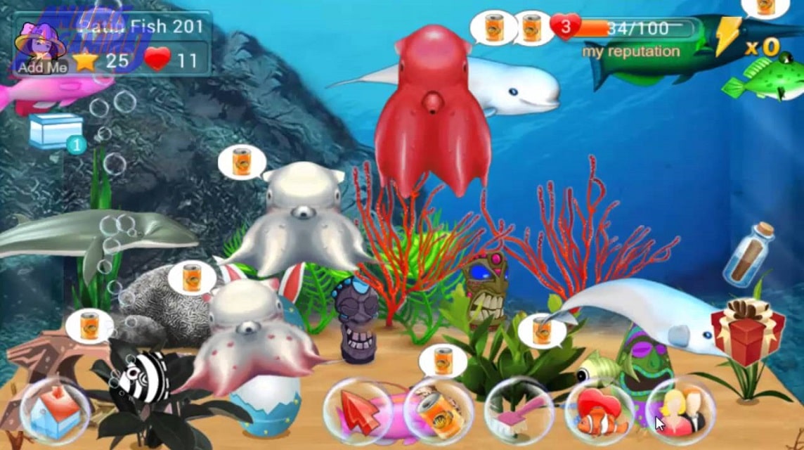 Android fish game