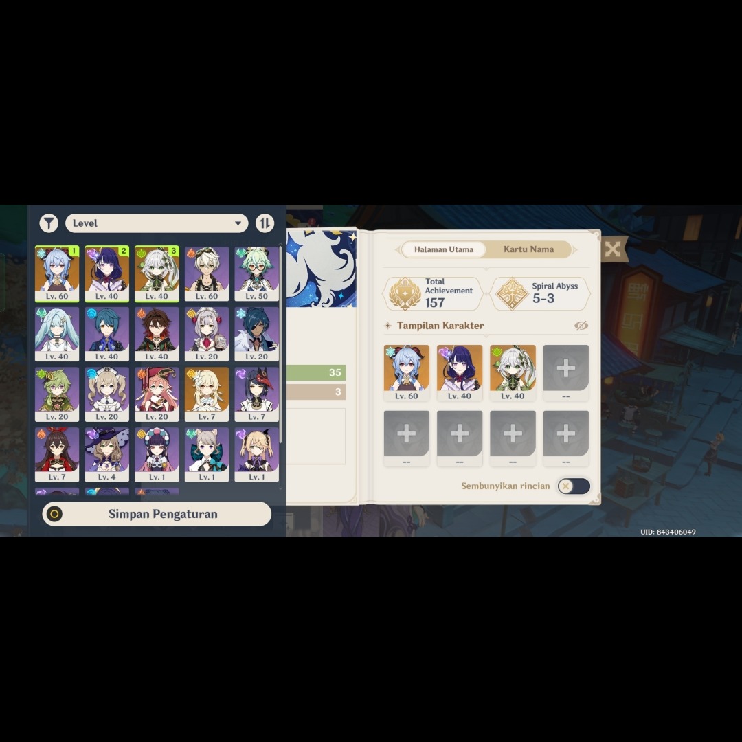 Jual Akun genshin impact mid game Genshin Impact heiji store | VCGamers