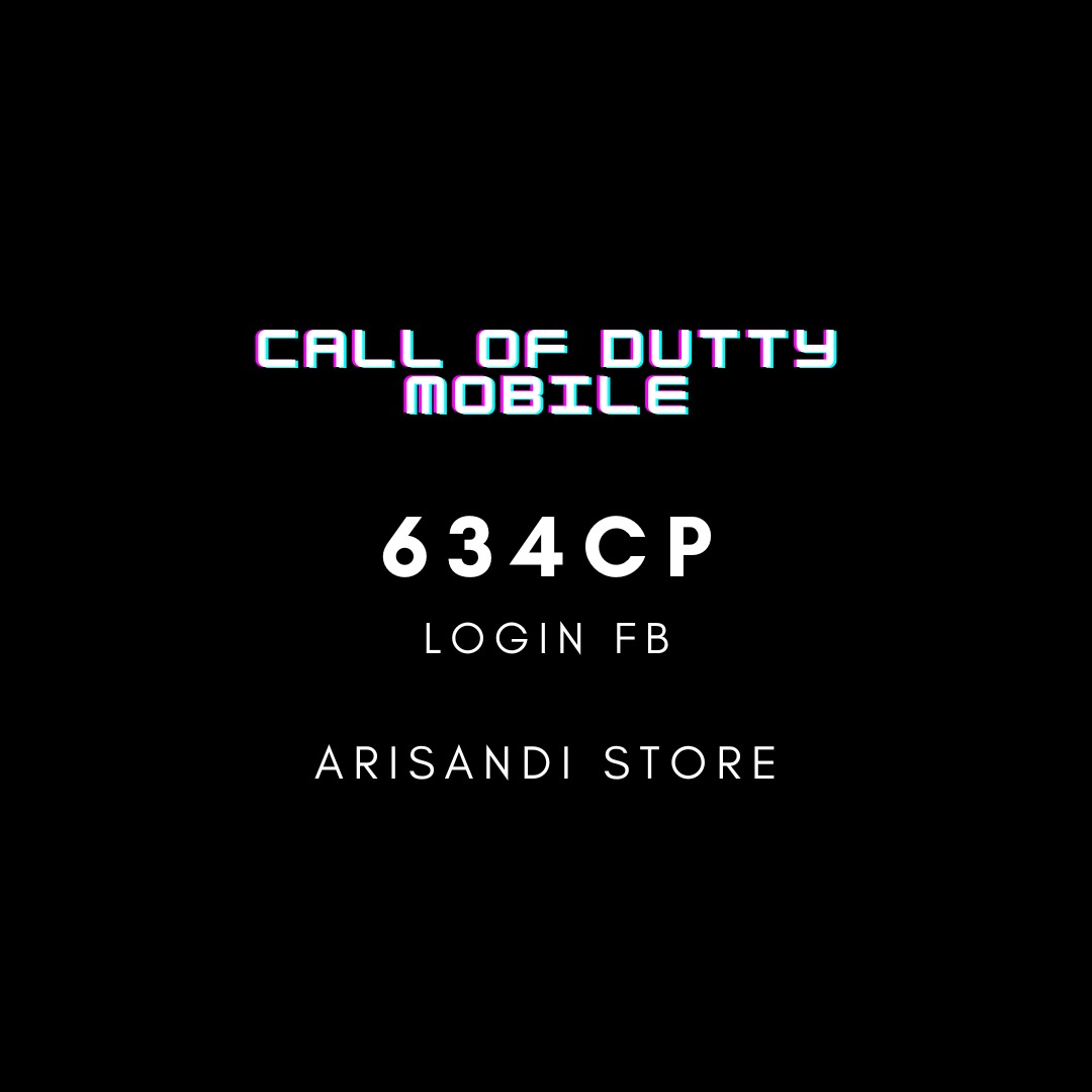 Jual 634 CP Call Of Duty Mobile (CODM) ARISANDI STORE | VCGamers