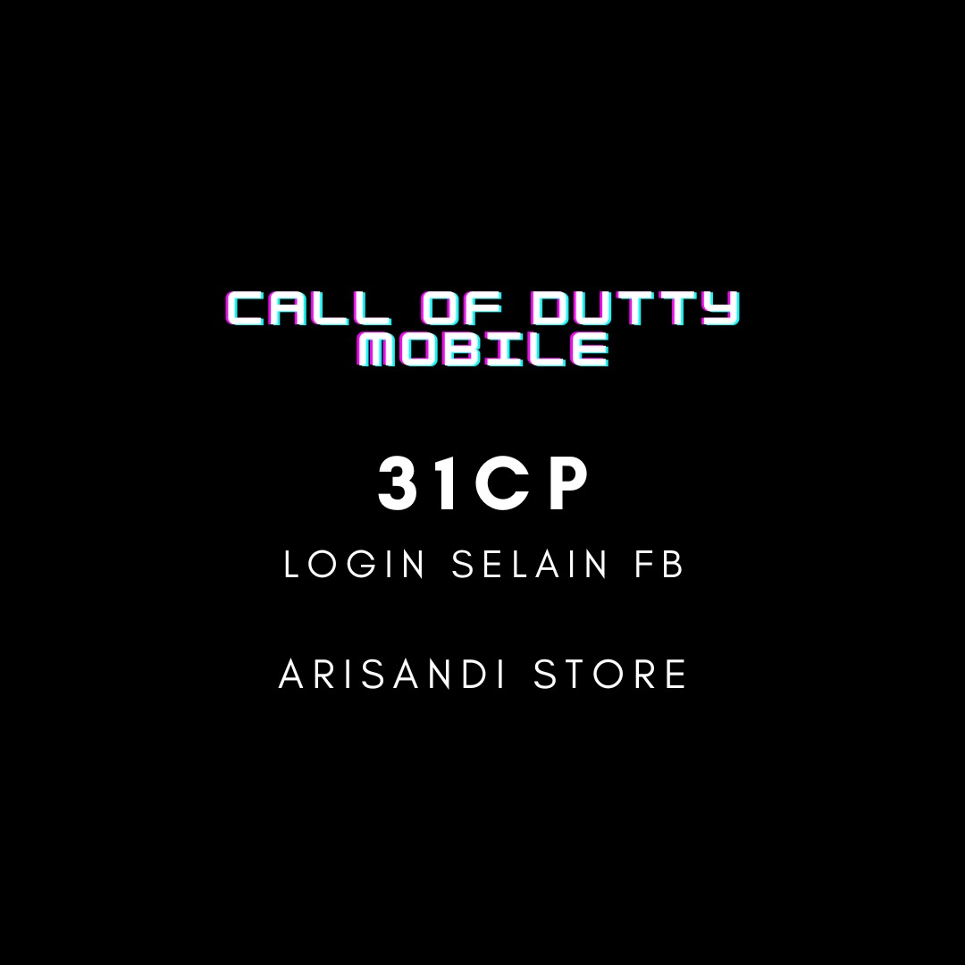 Jual 31 CP Call Of Duty Mobile (CODM) ARISANDI STORE | VCGamers