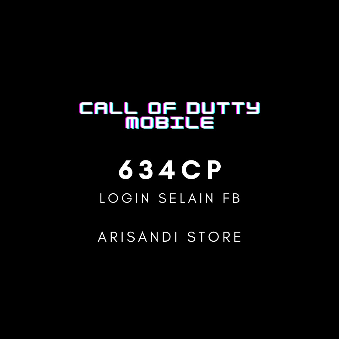 Jual 634 CP Call Of Duty Mobile (CODM) ARISANDI STORE | VCGamers