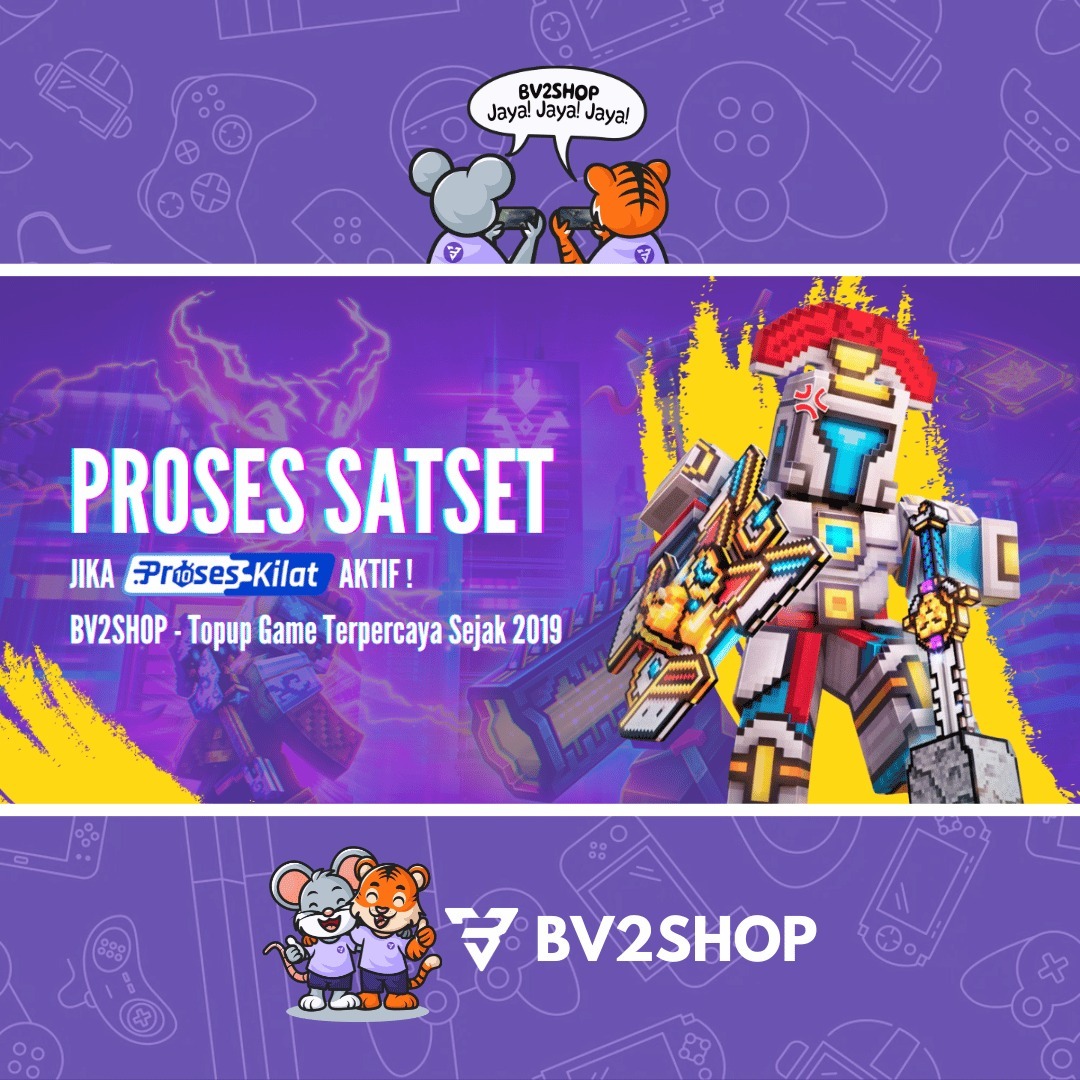 Jual Advanced Set Pixel Gun 3D BV2SHOP | VCGamers