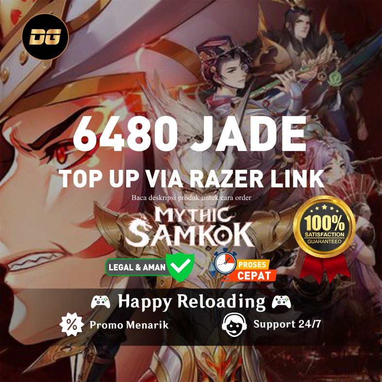 Jual 6480 Jade Mythic Samkok degamingstore | VCGamers