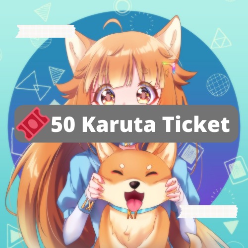 Jual 50 Karuta Ticket Discord Tukang Discord | VCGamers