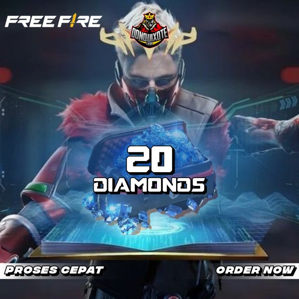 Jual 20 Diamonds Free Fire MAX Donquixoteshop | VCGamers