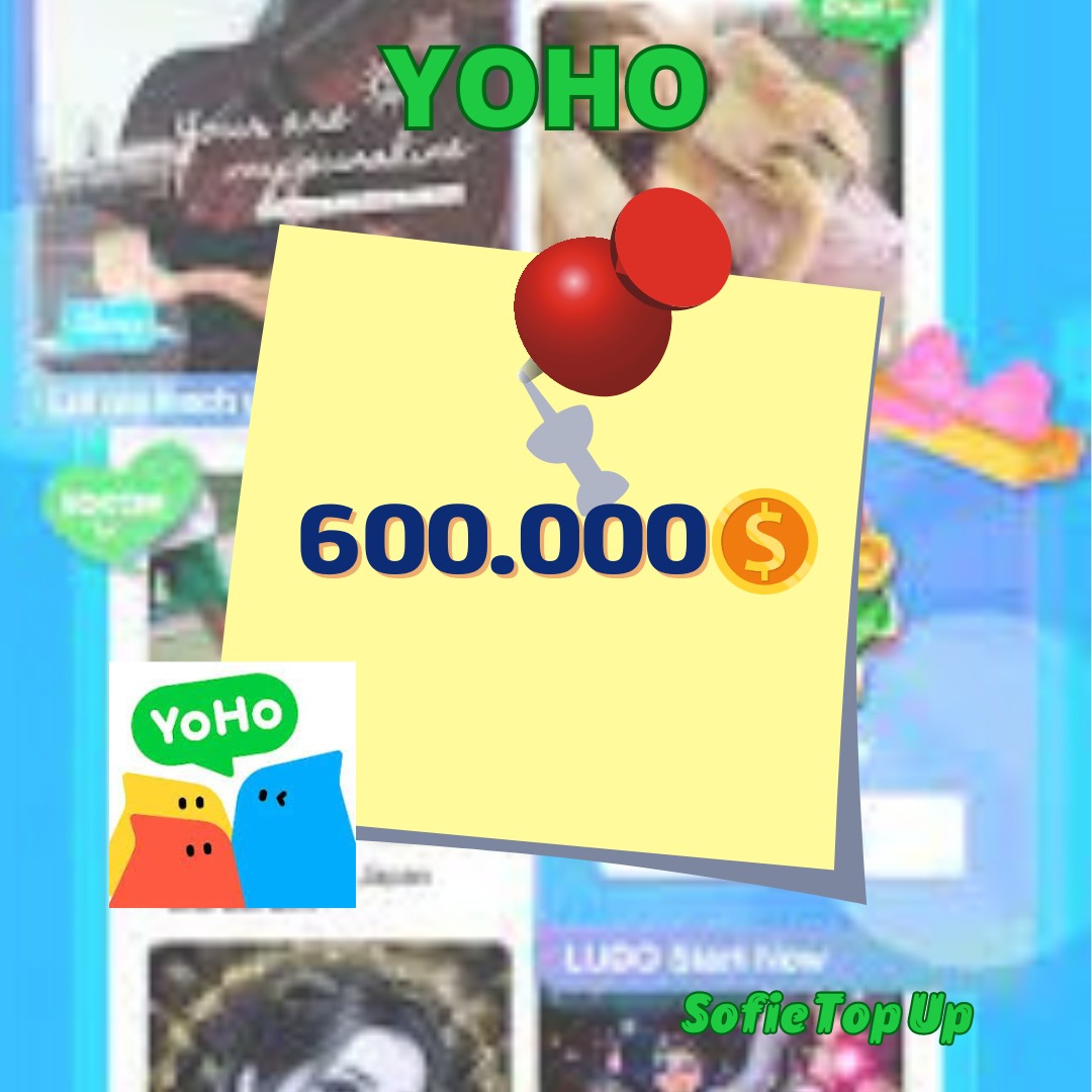 Jual 600.000 Koin YoHo Sofie Top Up | VCGamers