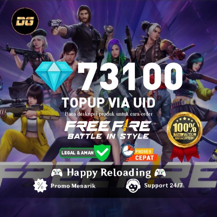 Jual Free Fire 73100 Free Fire Festival | VCGamers