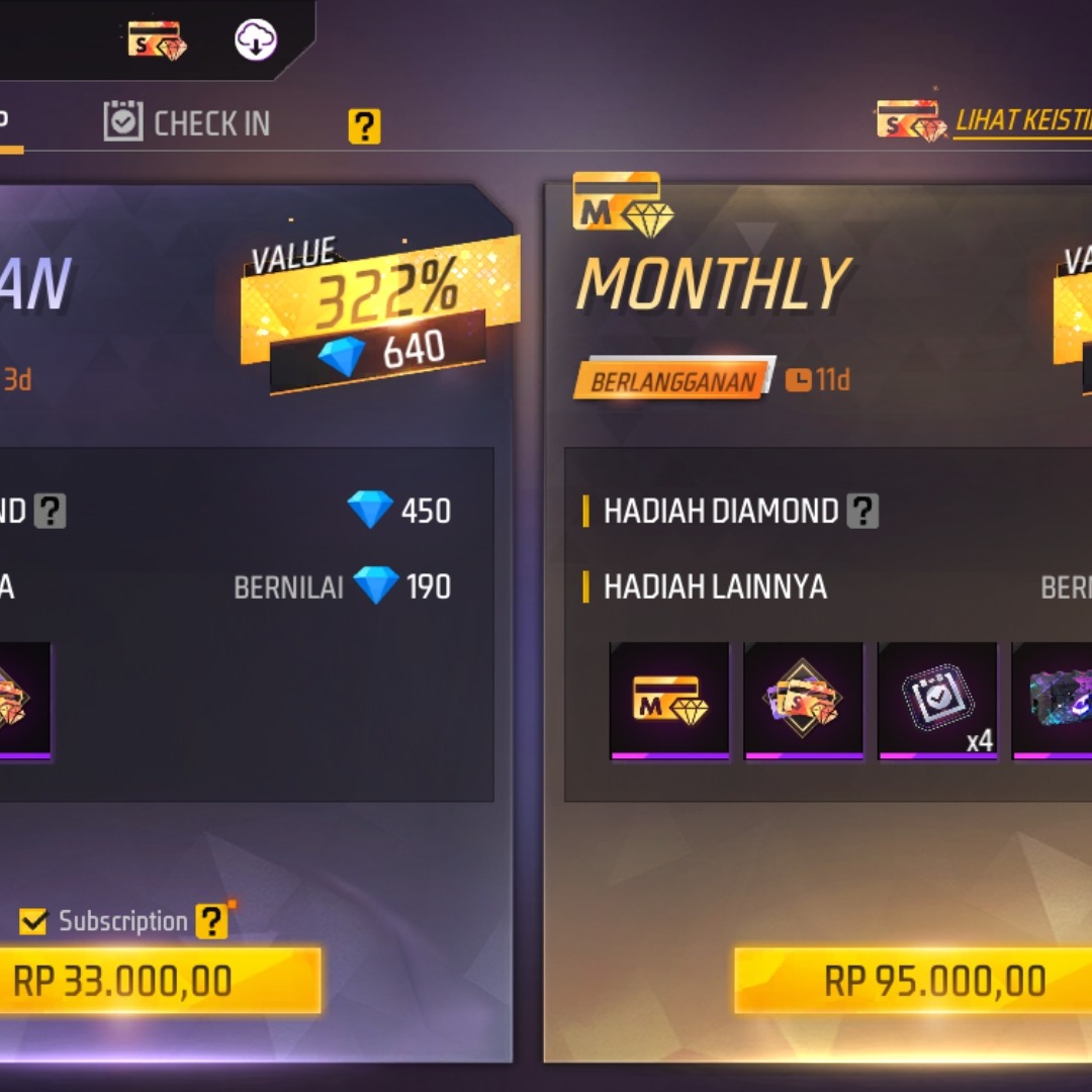 Jual 50 Diamonds Free Fire Bang Zeroo Store | VCGamers