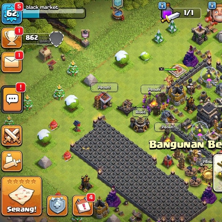 Jual Akun COC Clash of Clans bazz seller  | VCGamers