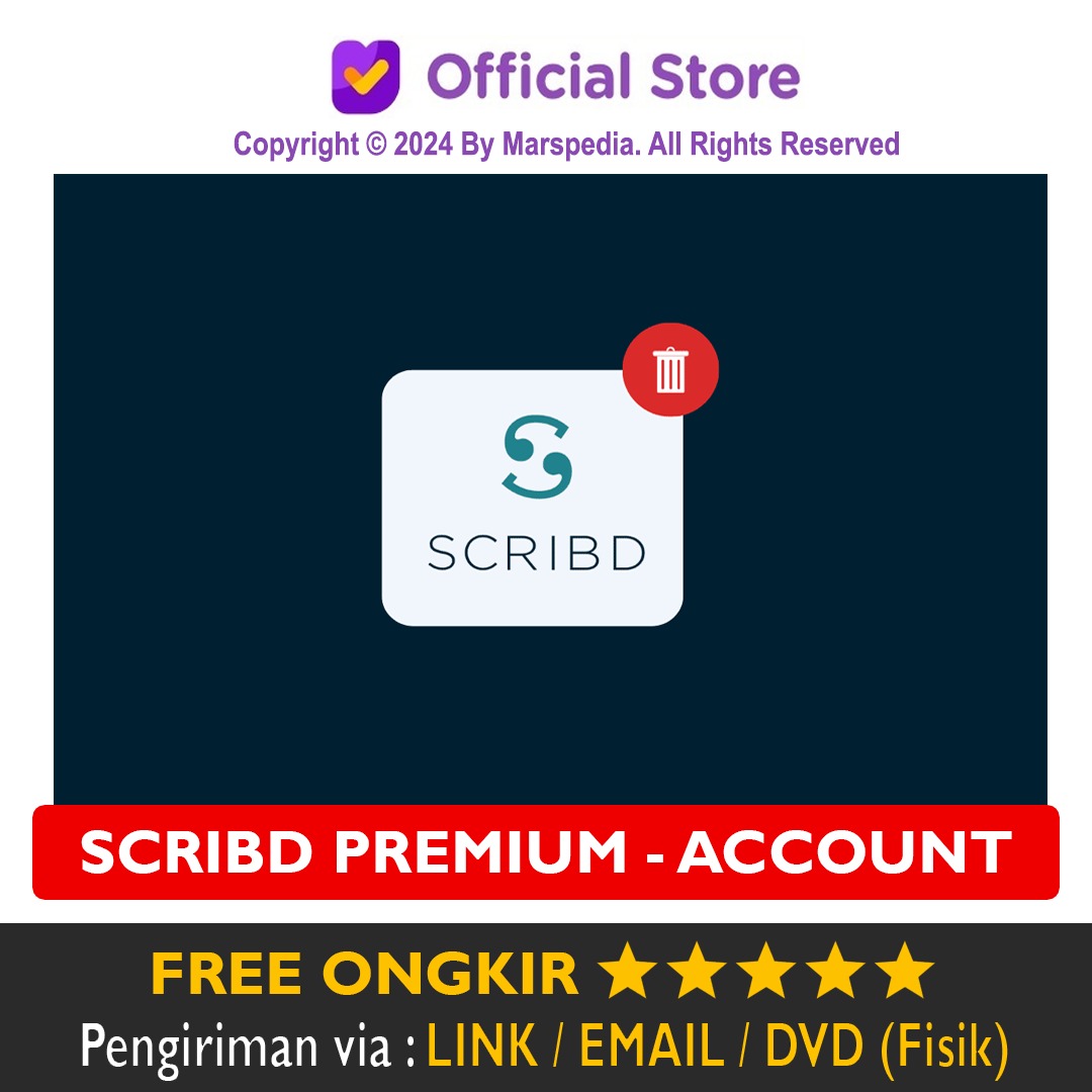 Jual Premium 1 Tahun Scribd Marspedia | VCGamers