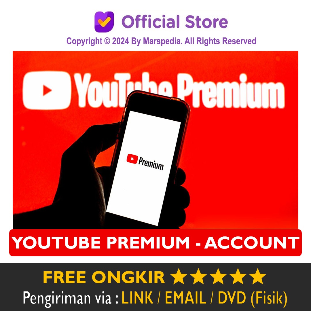 Jual 1 Tahun - Youtube Premium YouTube Marspedia | VCGamers